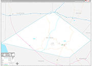 Jeff Davis Wall Map Premium Style